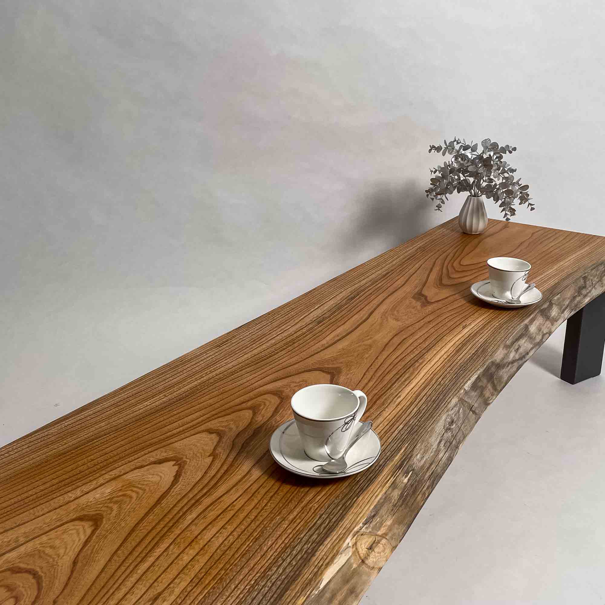 No.2111　欅（けやき）/一枚板ローテーブル