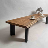 No.2111　欅（けやき）/一枚板ローテーブル