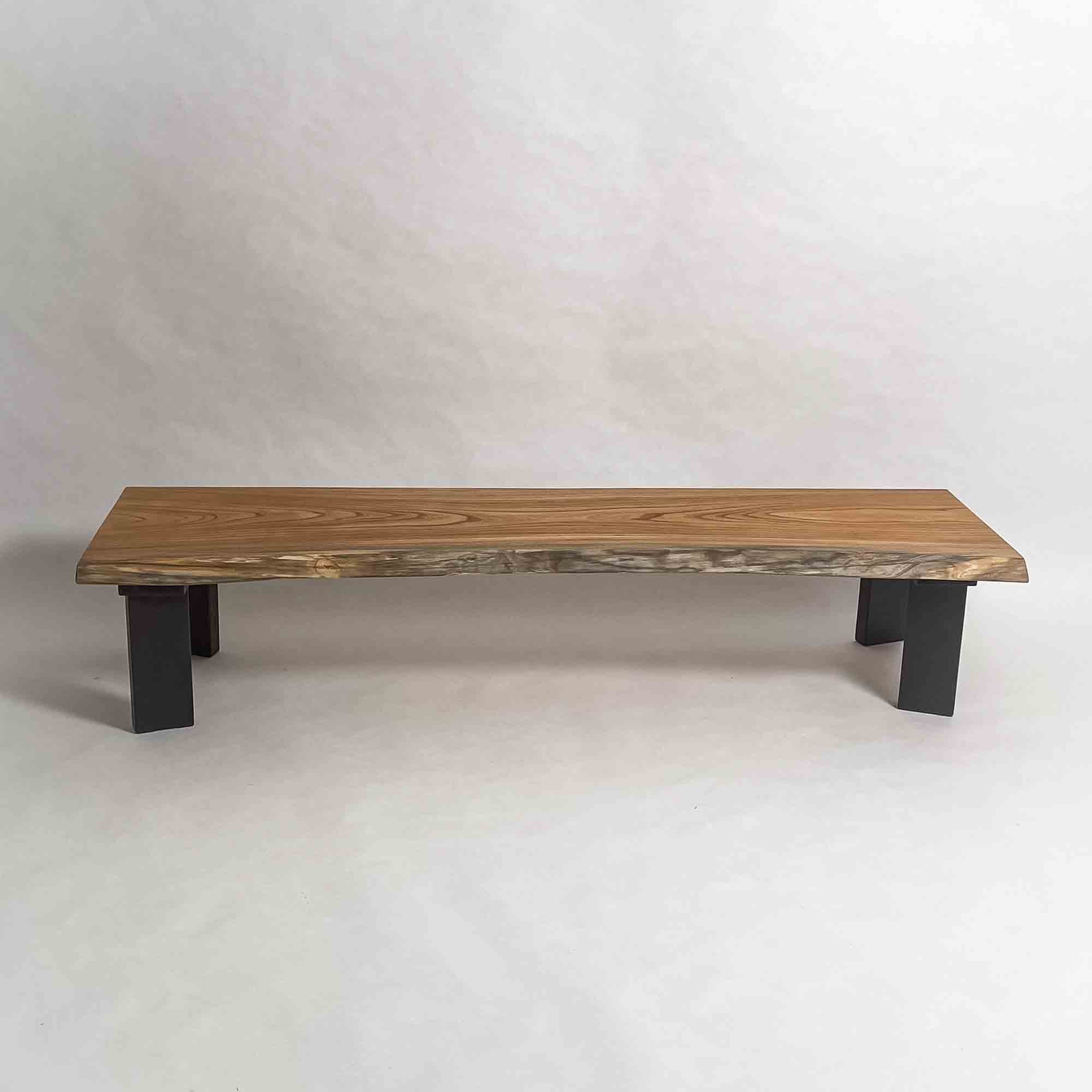 No.2111　欅（けやき）/一枚板ローテーブル