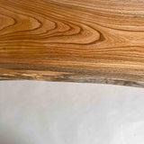 No.2111　欅（けやき）/一枚板ローテーブル