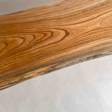 No.2111　欅（けやき）/一枚板ローテーブル