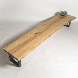 No.1424　栃（とち）/一枚板ベンチ