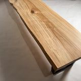 No.1424　栃（とち）/一枚板ベンチ