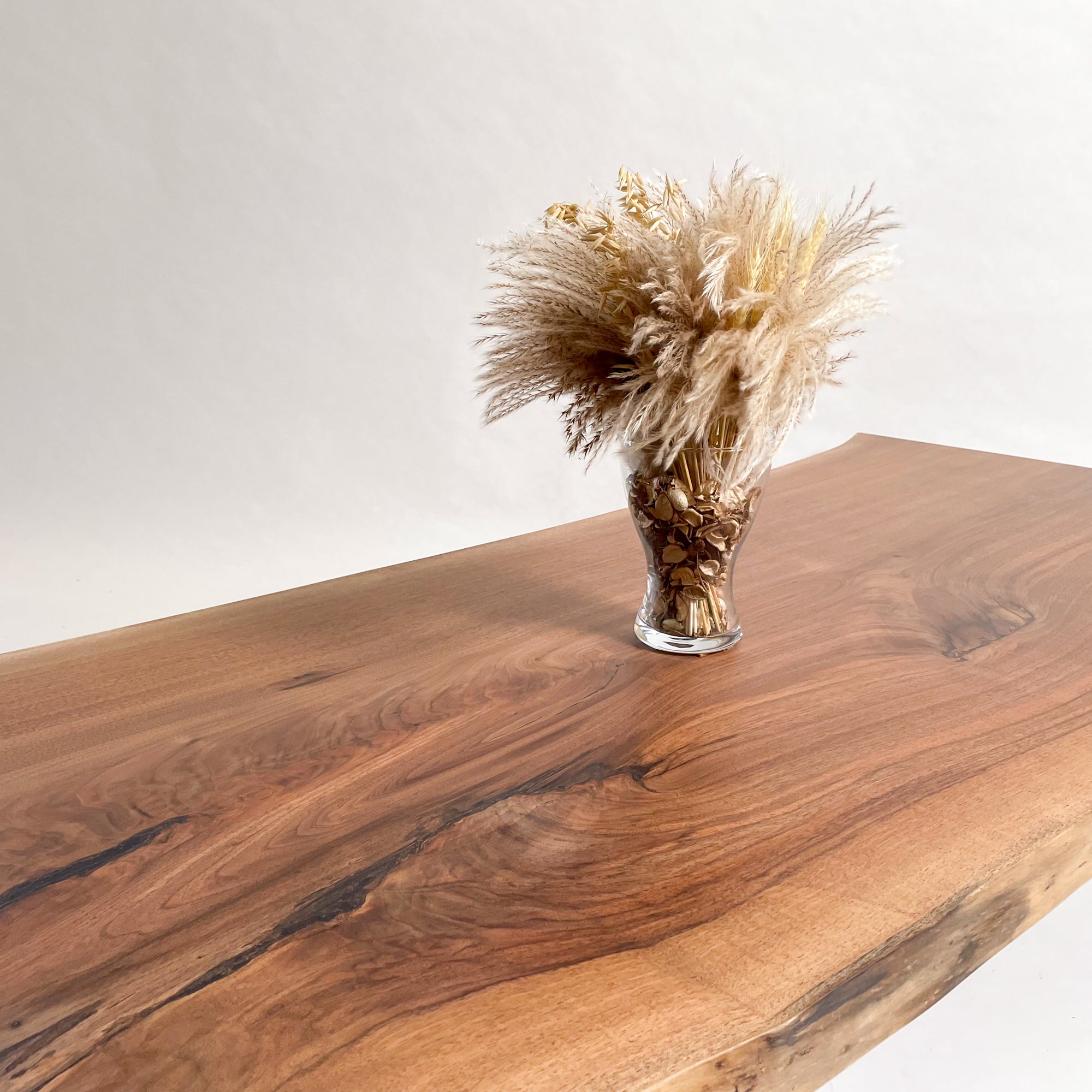 KIDOMEIMOKU ウォールナット一枚板リビングテーブル｜215cm(6人掛け