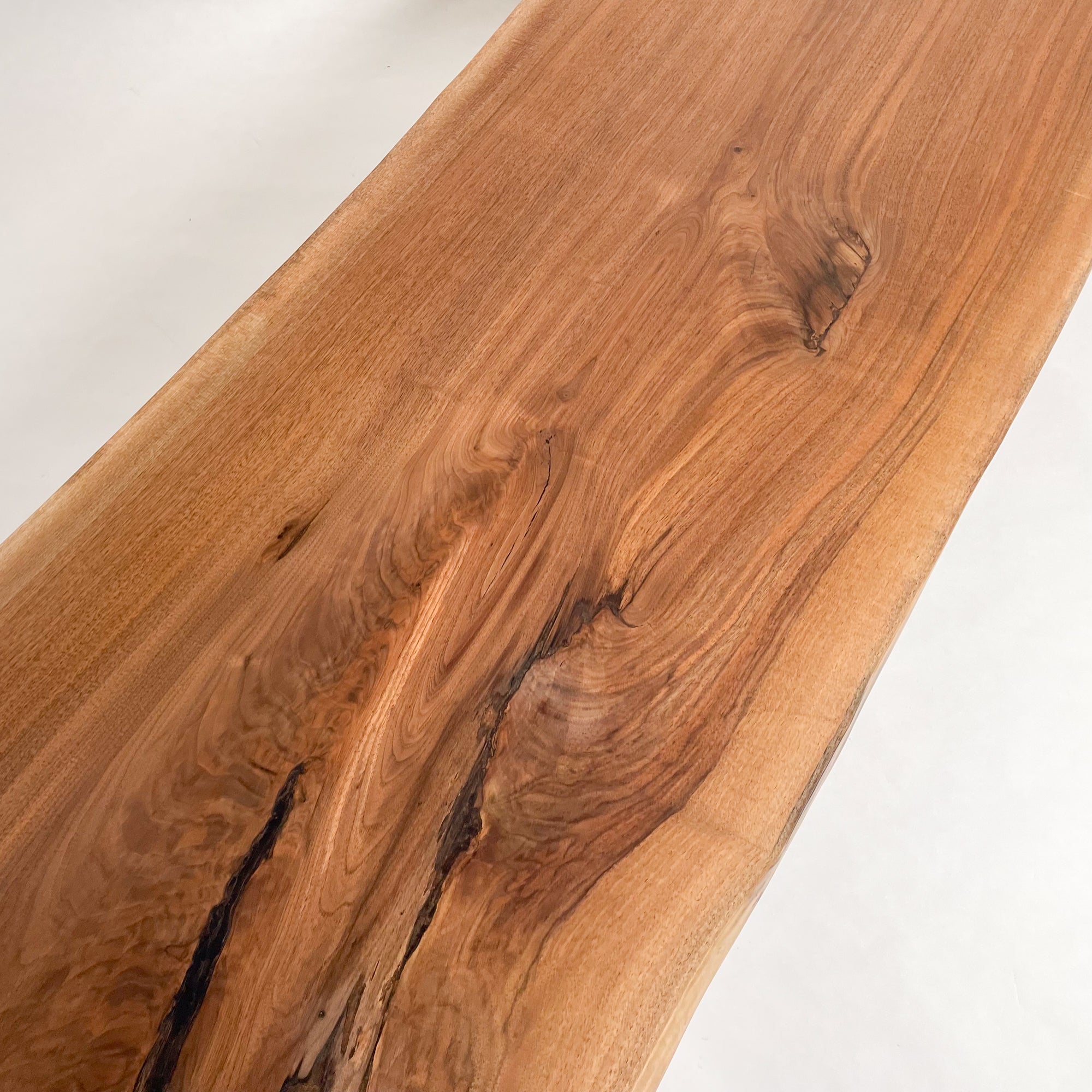 KIDOMEIMOKU ウォールナット一枚板リビングテーブル｜215cm(6人掛け