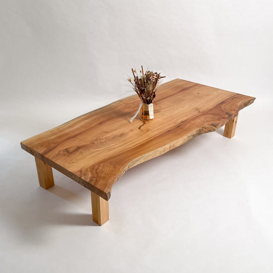 No.1505　欅（けやき）/一枚板座卓