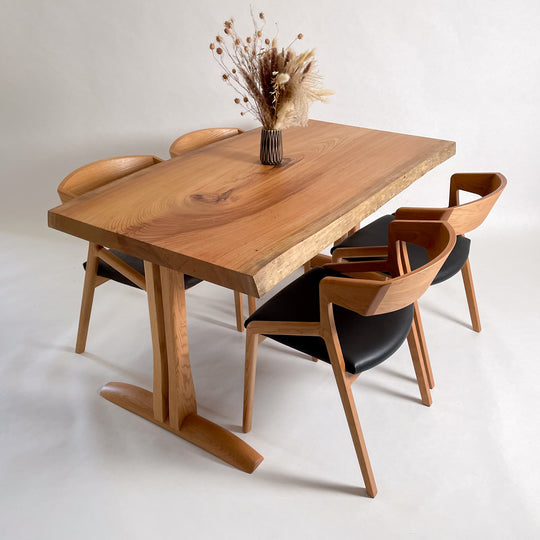 No.1563　欅（けやき）/一枚板ダイニングテーブル