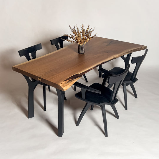 No.2204　ウォールナット/一枚板ダイニングテーブル