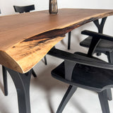 No.2204　ウォールナット/一枚板ダイニングテーブル