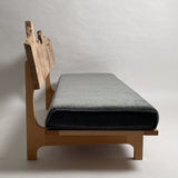 No.2112N3　ポプラ/天然無垢 一枚板ソファ