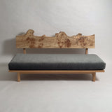 No.2112N3　ポプラ/天然無垢 一枚板ソファ