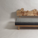 No.2112N3　ポプラ/天然無垢 一枚板ソファ