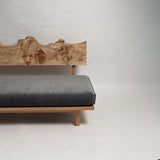 No.2112N3　ポプラ/天然無垢 一枚板ソファ