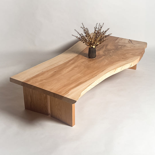 No.2248　栃（とち）/一枚板リビングテーブル