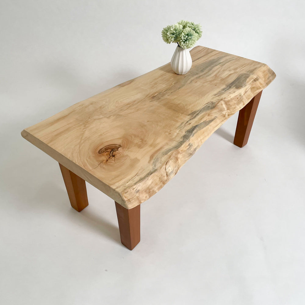 No.1166　栃（とち）/一枚板ローテーブル