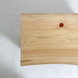 No.1155　檜（ひのき）/一枚板ローテーブル