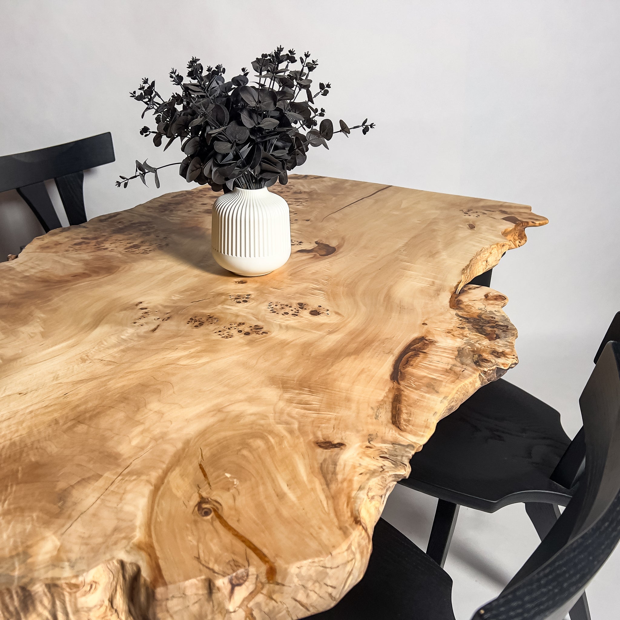 KIDOMEIMOKU ポプラ一枚板ダイニングテーブル｜150cm(4人掛け