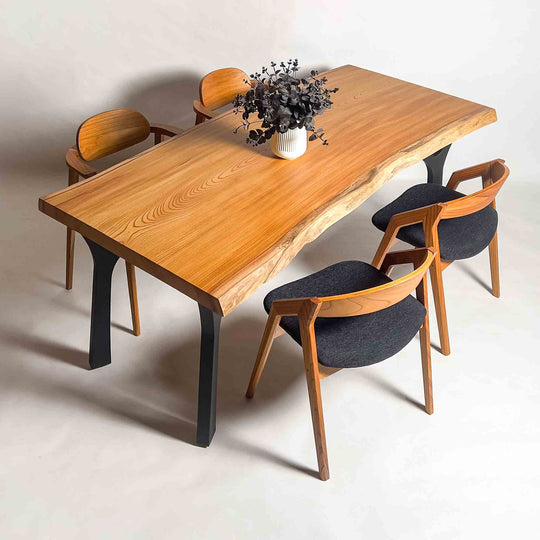 No.2422　欅（けやき）/一枚板ダイニングテーブル