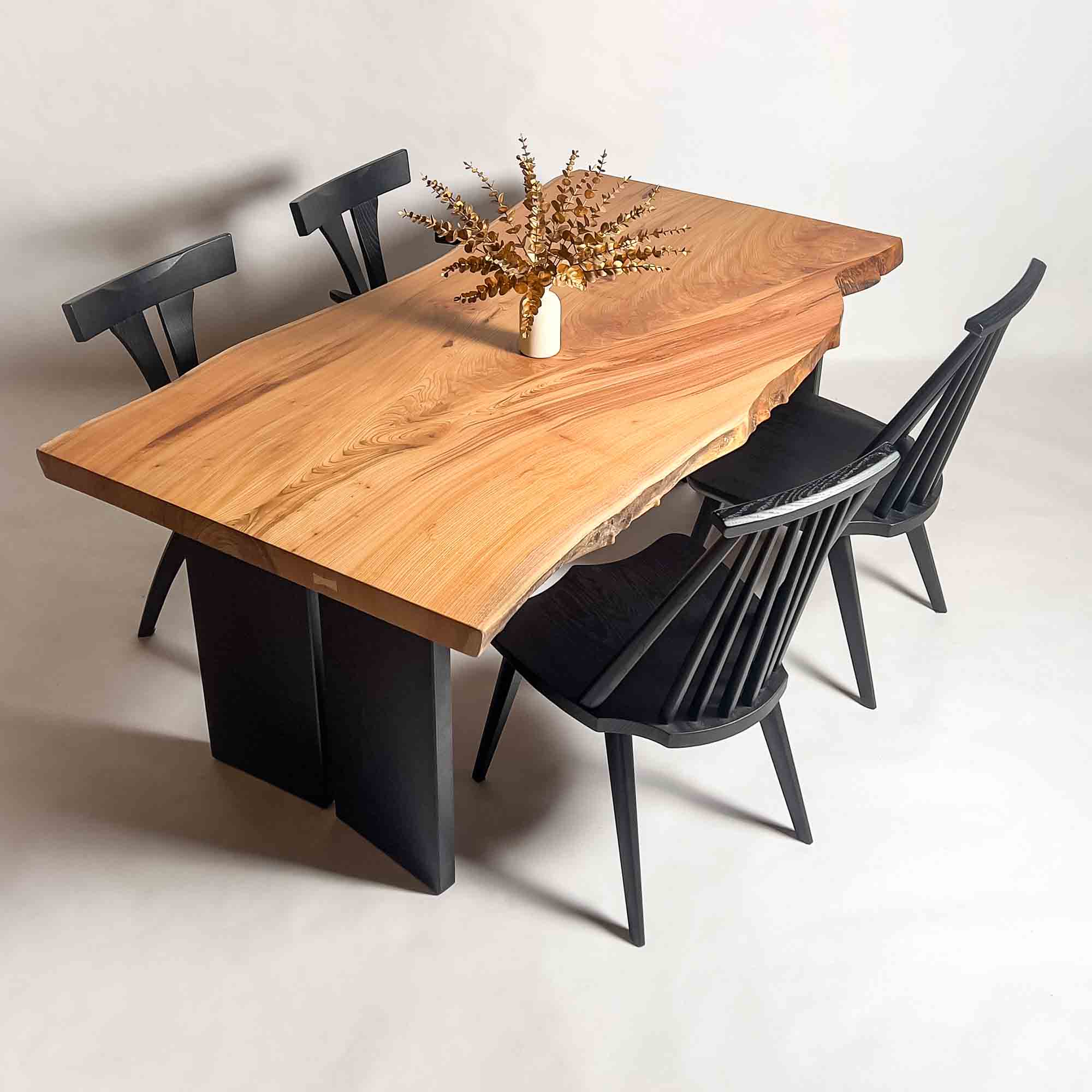 No.2375　欅（けやき）/一枚板ダイニングテーブル