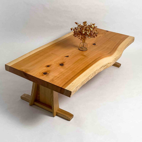 No.2434　吉野杉/一枚板リビングテーブル