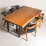 No.2383　欅（けやき）/一枚板ダイニングテーブル