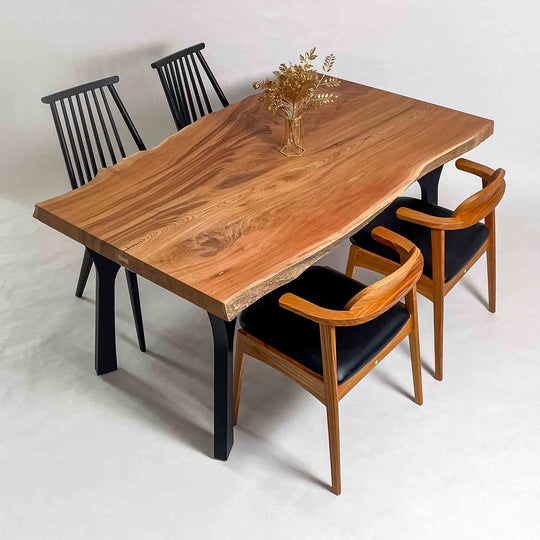 No.2395　欅（けやき）/一枚板ダイニングテーブル